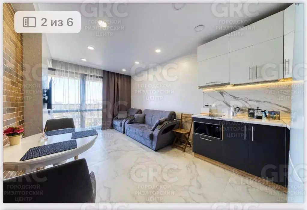 Студия Краснодарский край, Сочи Центральный мкр, пер. Горького, 24к1 ... - Фото 2