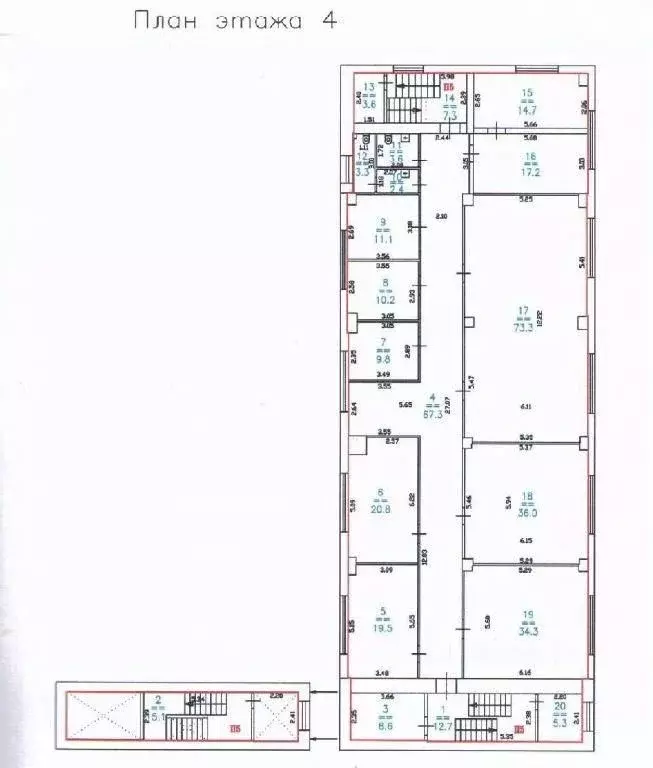 Офис в Нижегородская область, Дзержинск просп. Ленина, 61А (20 м) - Фото 1