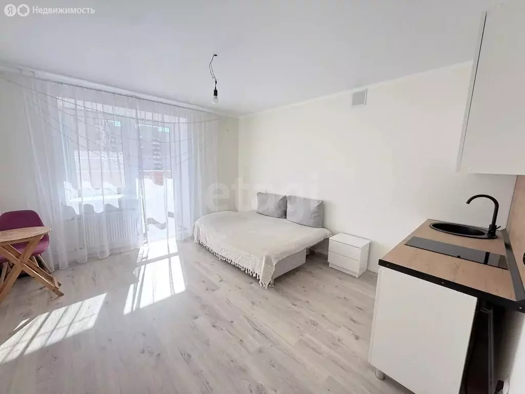 Квартира-студия: микрорайон Мелиораторов, улица Голышева, 2к3 (21.9 м) - Фото 1