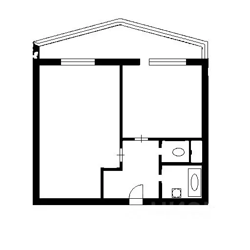 1-к кв. Санкт-Петербург просп. Славы, 52к1 (39.2 м) - Фото 2