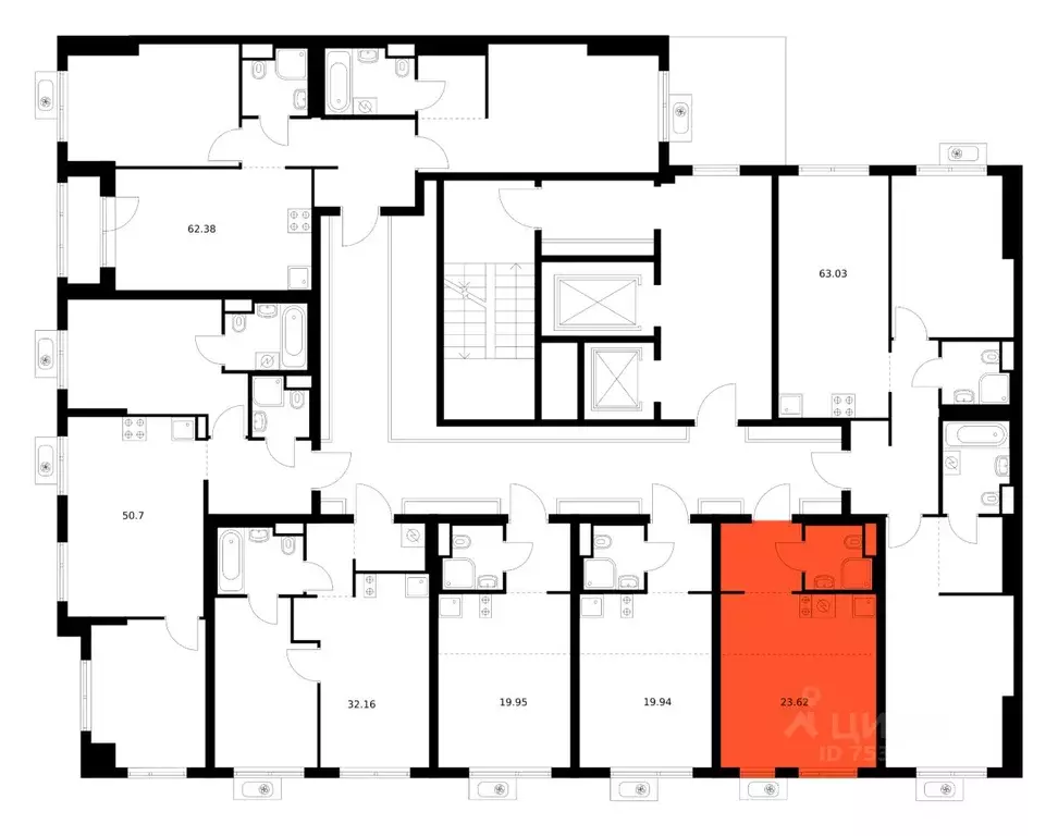 Студия Ленинградская область, Всеволожский район, д. Новое Девяткино ... - Фото 2