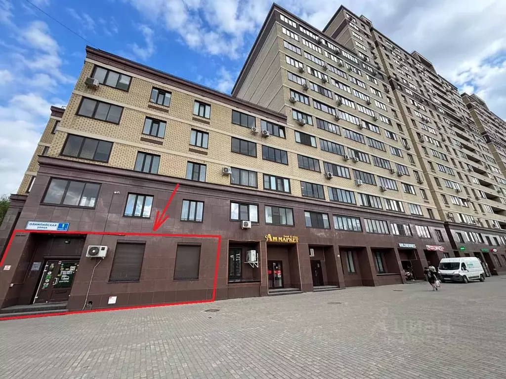 Помещение свободного назначения в Московская область, Видное ул. ... - Фото 1