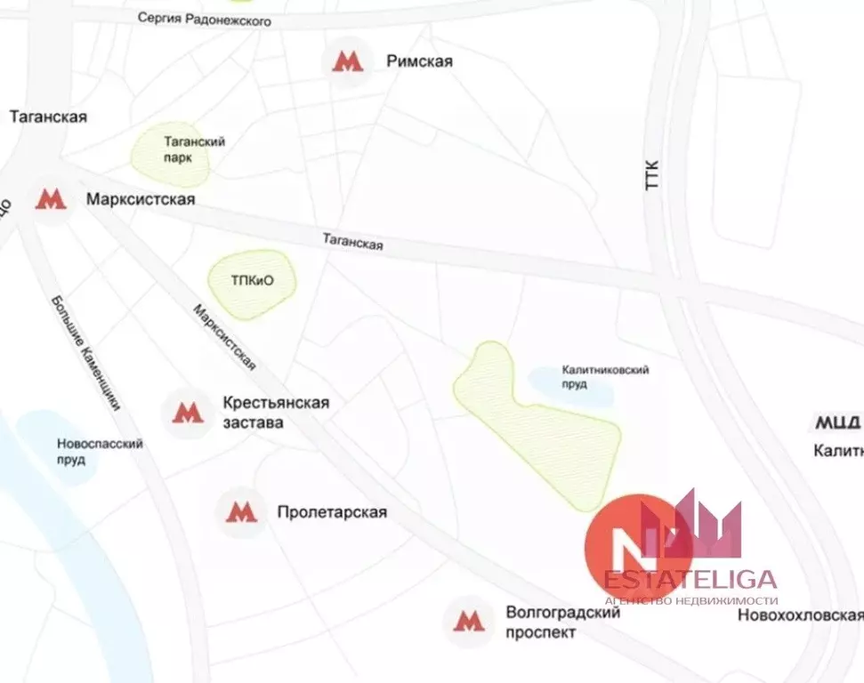 1-к кв. Москва Автомобильный проезд, 4к7 (17.5 м) - Фото 2