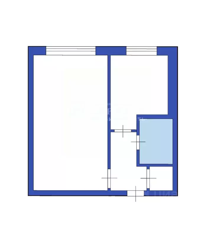 1-к кв. Кемеровская область, Кемерово ул. Сибиряков-Гвардейцев, 16 ... - Фото 2
