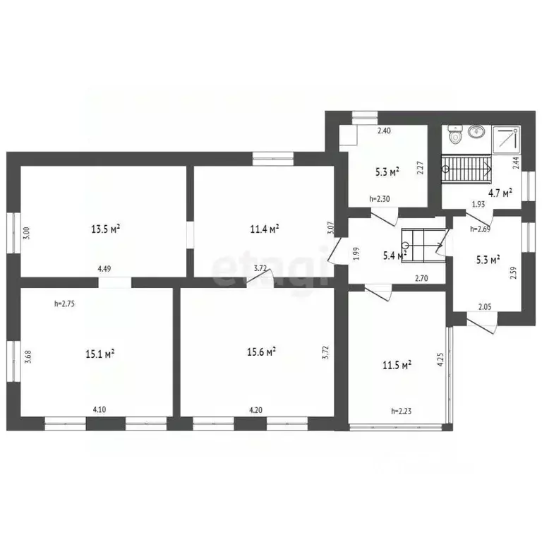 Дом в Московская область, Клин городской округ, д. Стреглово  (71 м) - Фото 2