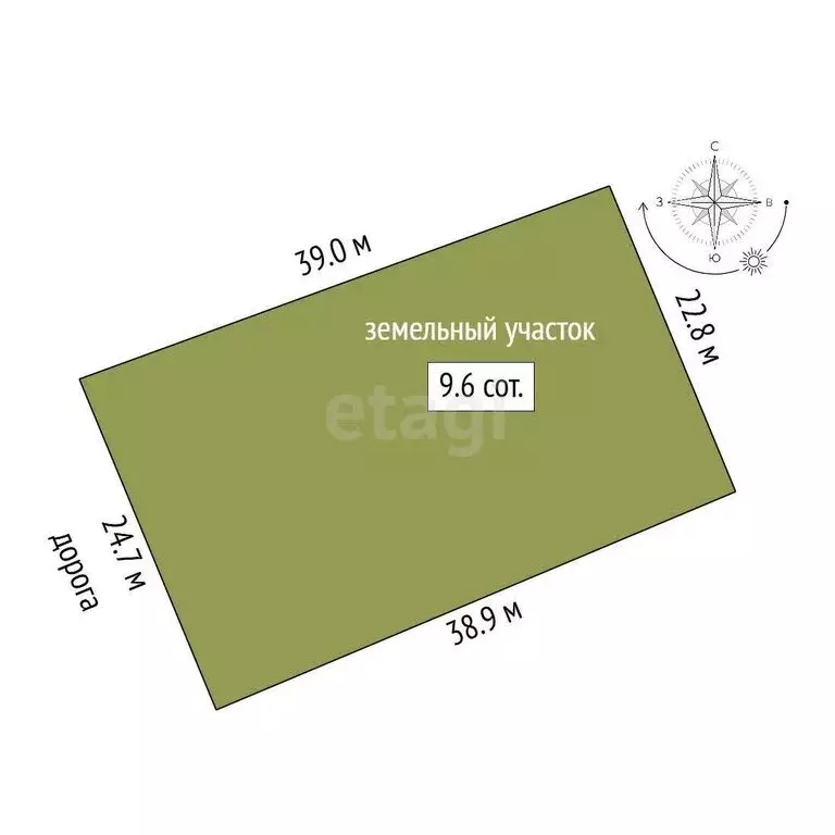 Участок в Республика Саха (Якутия), Якутск (9.6 м) - Фото 0