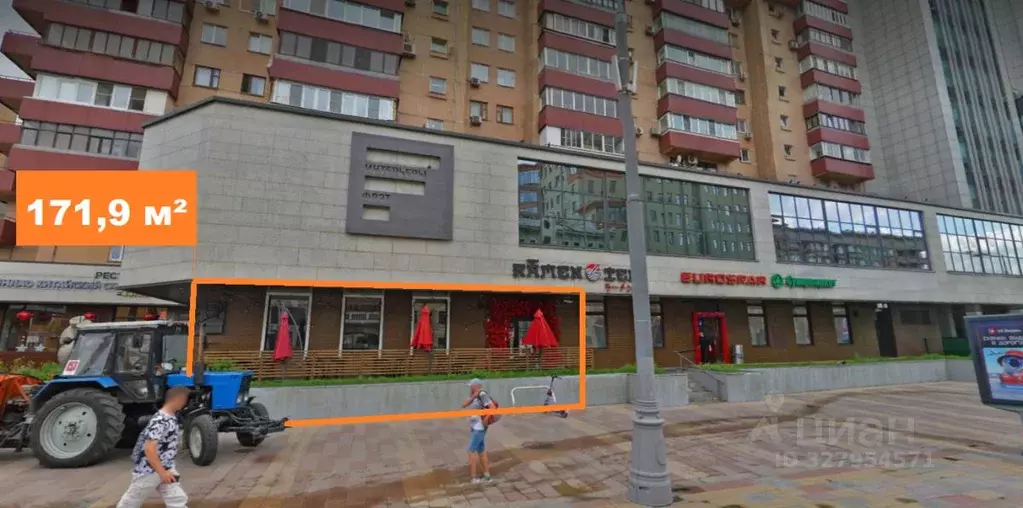 Помещение свободного назначения в Москва Долгоруковская ул., 2 (172 м) - Фото 1