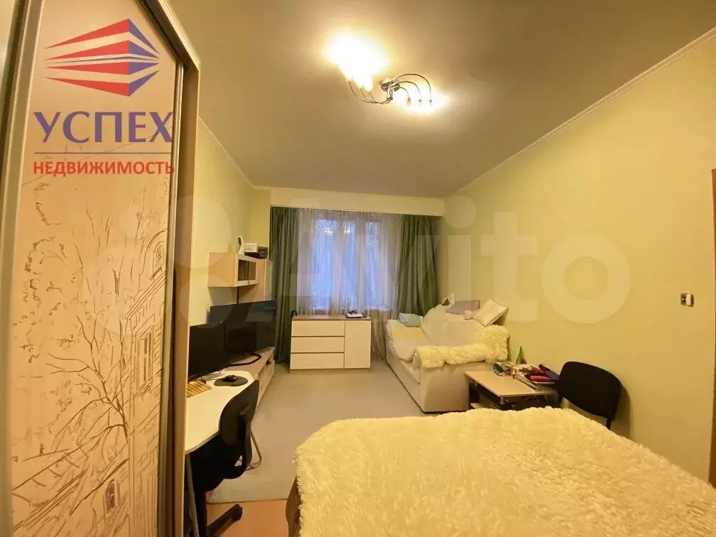 1-к. квартира, 34,9 м, 1/4 эт. - Фото 1