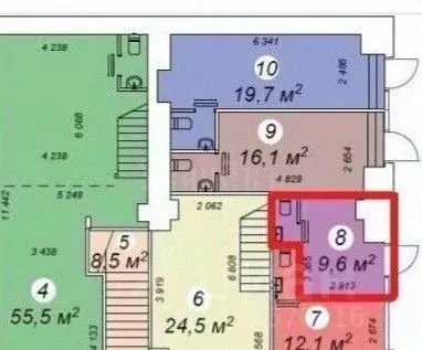 Помещение свободного назначения в Москва 1-я Тверская-Ямская ул., 4 ... - Фото 2