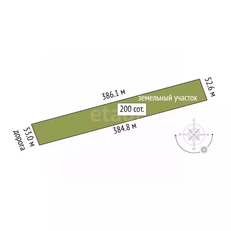 Участок в Крым, Ленинский район, Заветненское с/пос, с. Заветное ул. ... - Фото 2