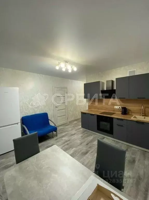 1-к кв. Тюменская область, Тюмень ул. Василия Малкова, 12 (34.0 м) - Фото 1