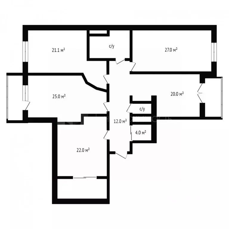 4-к кв. Тюменская область, Тюмень ул. 50 лет Октября, 4 (152.4 м) - Фото 2