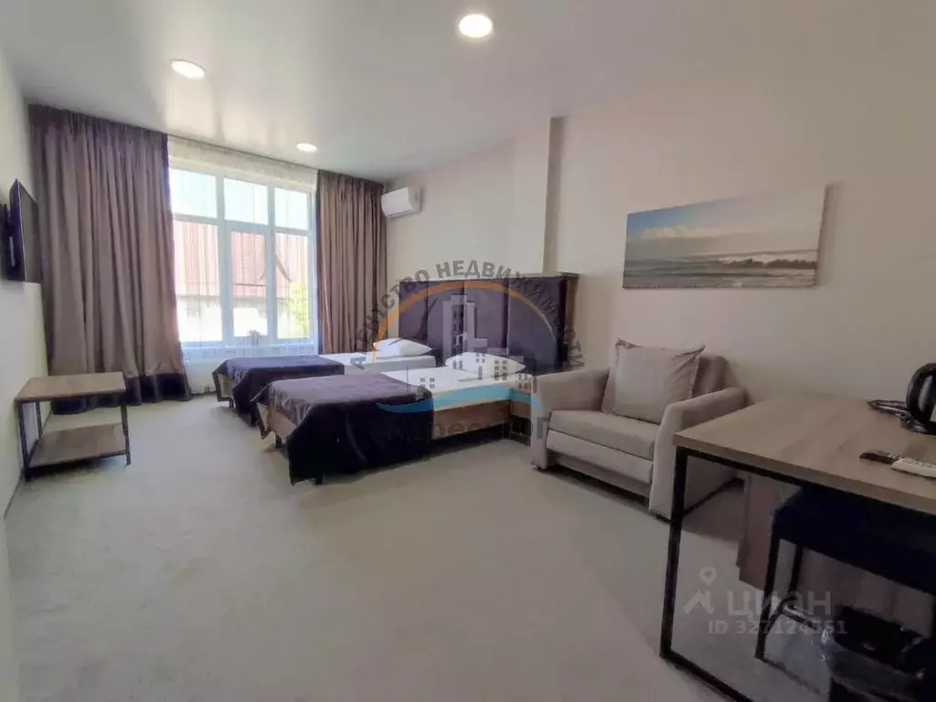 Студия Краснодарский край, Анапа ул. Тургенева (28.5 м) - Фото 2