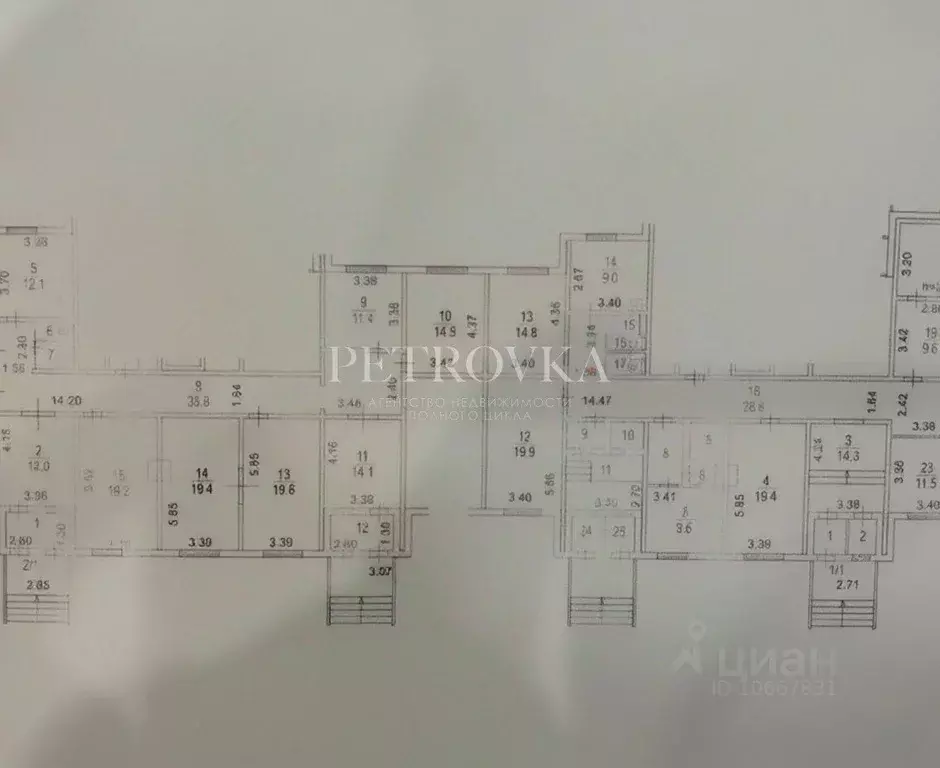 Помещение свободного назначения в Москва Поречная ул., 23 (428 м) - Фото 2