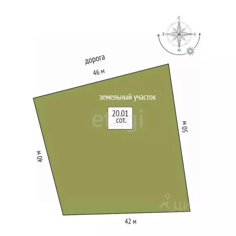 Участок в Свердловская область, Тугулымский муниципальный округ, с. ... - Фото 2