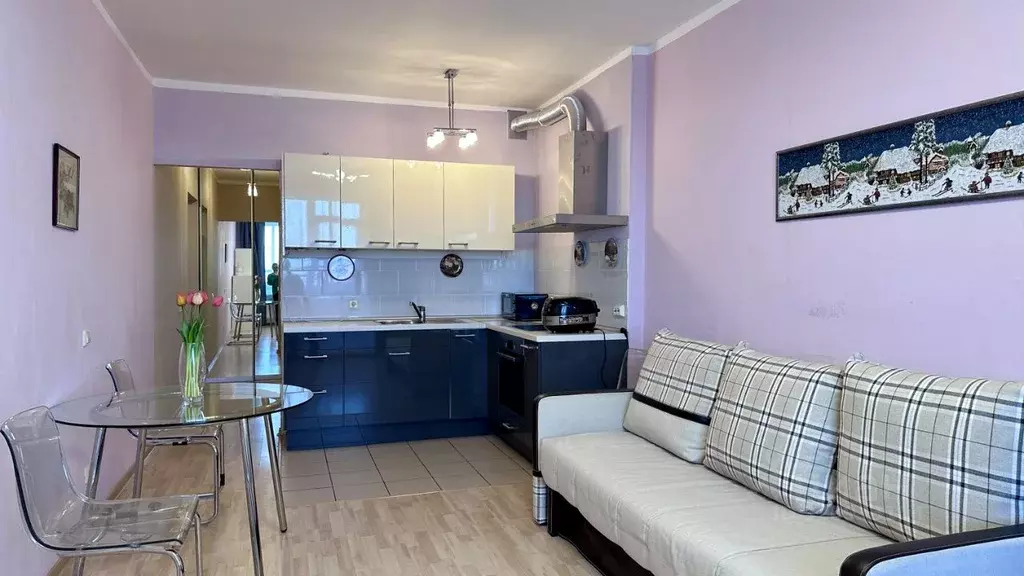 Студия Санкт-Петербург ул. Композиторов, 18 (34.2 м) - Фото 1