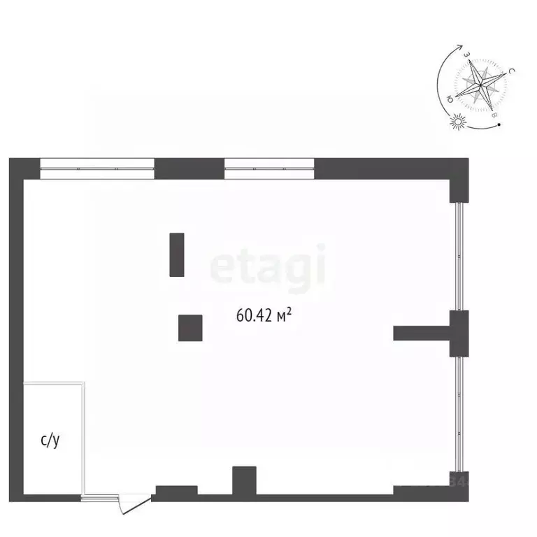 Помещение свободного назначения в Тюменская область, Тюмень ул. ... - Фото 2