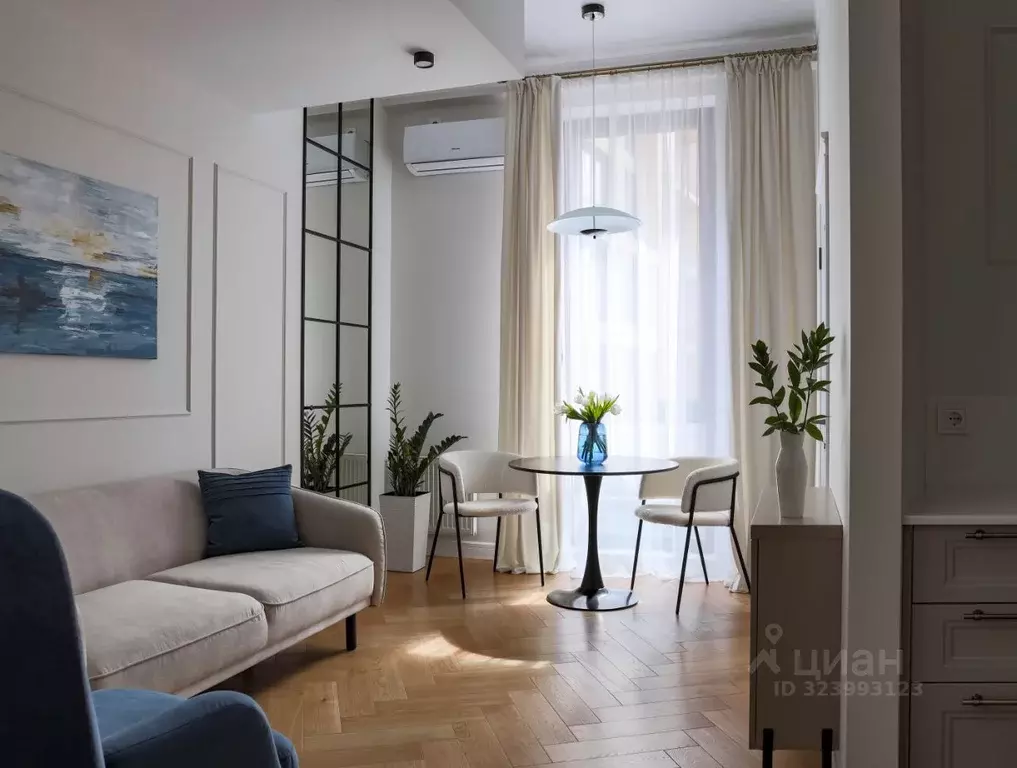 Студия Московская область, Химки Новогорск мкр, ул. Заречная, 1 (36.6 ... - Фото 2