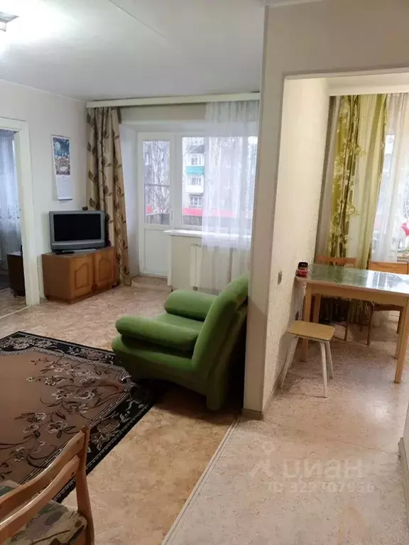 2-к кв. Кемеровская область, Новокузнецк ул. Лазо, 1 (45.0 м) - Фото 1