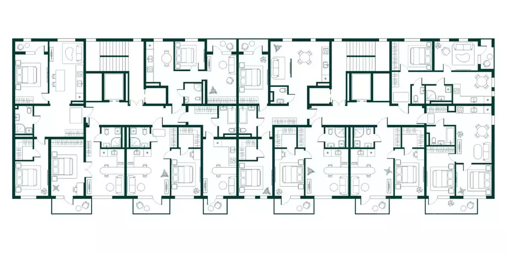 2-к кв. Дагестан, Дербент Новая История жилой комплекс (42.72 м) - Фото 2
