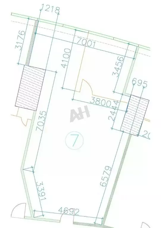 Помещение свободного назначения в Москва наб. Пресненская, 12 (82 м) - Фото 2