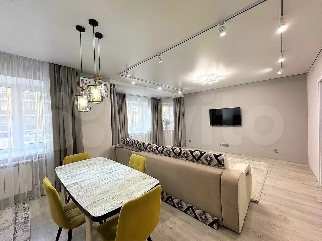 3-к. квартира, 86 м, 1/5 эт. - Фото 1
