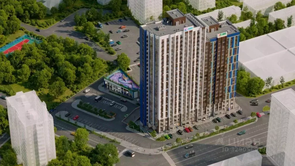 1-к кв. Башкортостан, Уфа Комсомольская ул., 8 (53.41 м) - Фото 2