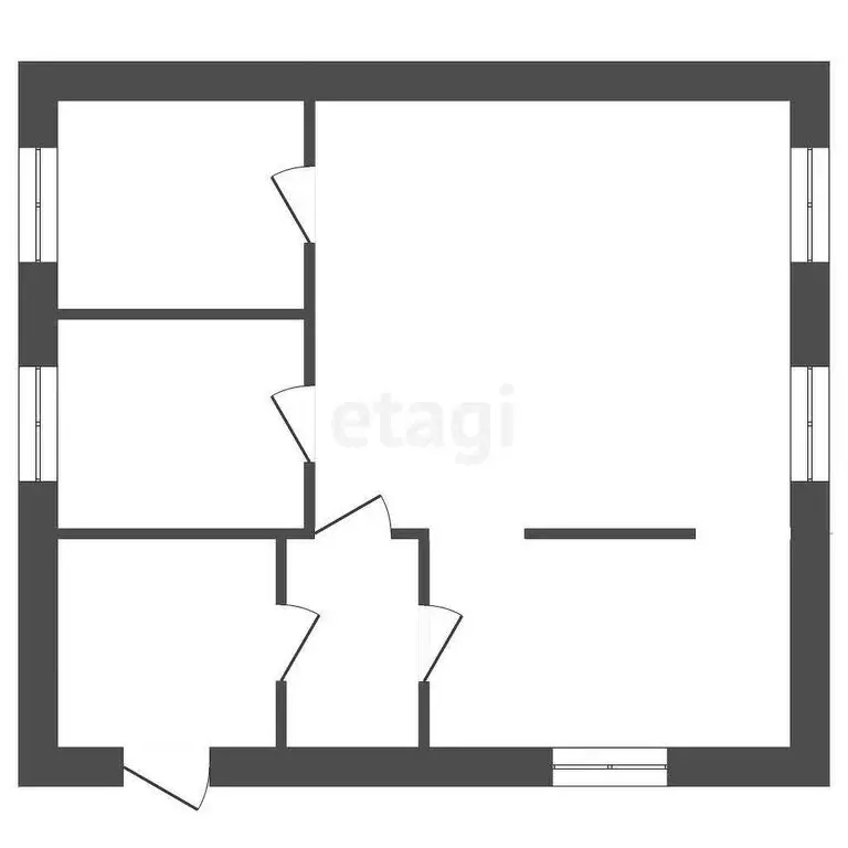 Дом в Пласт, улица Тургенева (76.6 м) - Фото 2