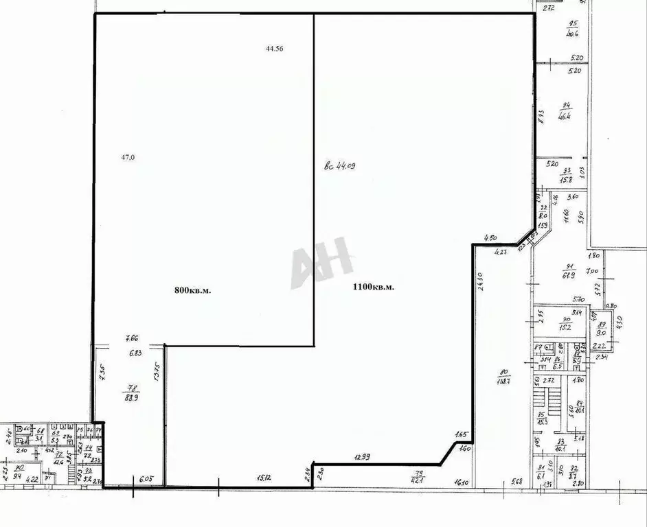 Склад в Московская область, Видное Белокаменное ш., 20 (1100 м) - Фото 2