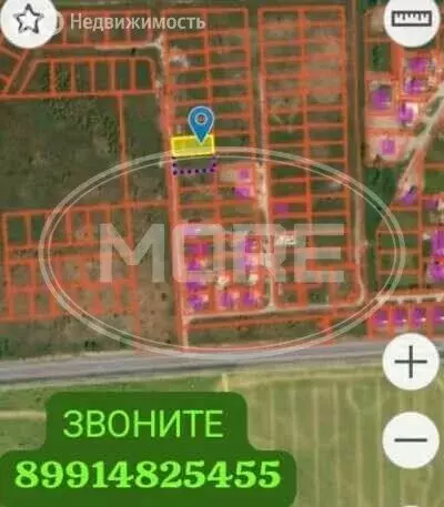 Участок в посёлок Константиновка, Полевая улица (8 м) - Фото 2