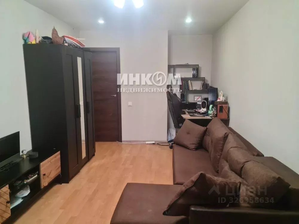 Квартира, 1 комната, 35.79 м - Фото 1