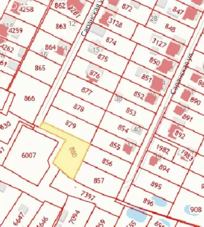 Участок в Лямбирский район, село Берсеневка (12.7 м) - Фото 2