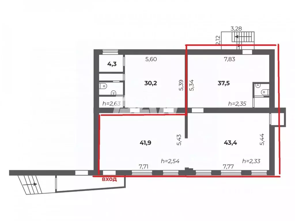 Помещение свободного назначения в Челябинская область, Снежинск ул. ... - Фото 2