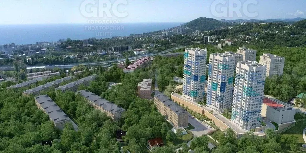 3-к кв. Краснодарский край, Сочи ул. Тимирязева, 32/4 (54.0 м) - Фото 1