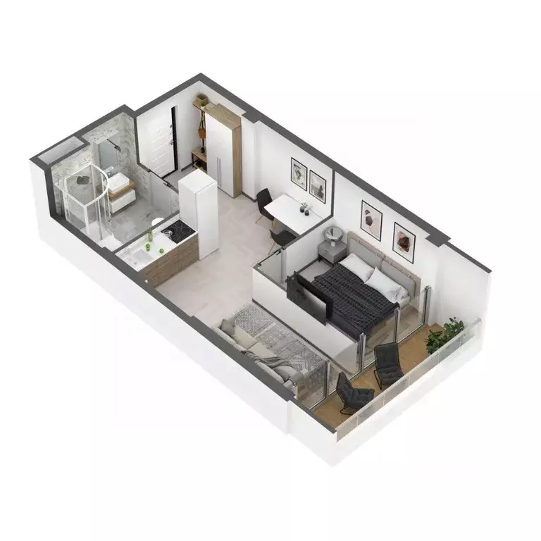 1-к кв. Крым, Ялта муниципальный округ, Кацивели пгт Крымский квартал ... - Фото 1