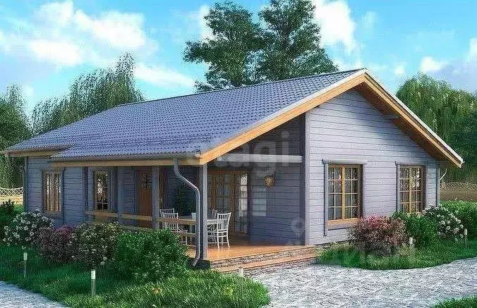 Дом в Калужская область, Перемышльский муниципальный округ, Большие ... - Фото 1