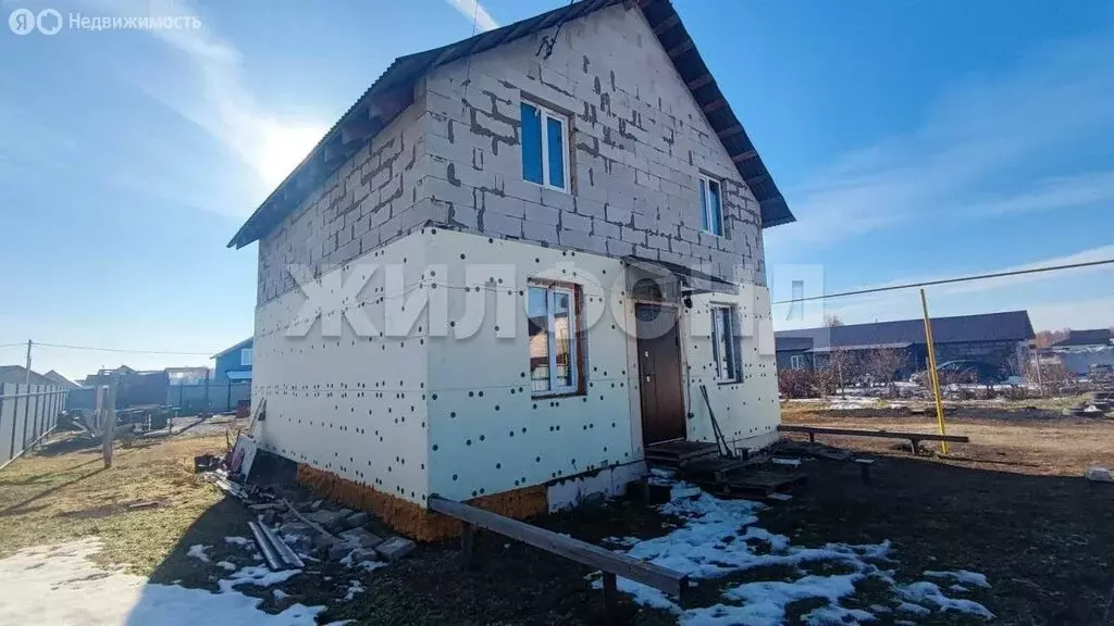 Дом в Новосибирский район, Верх-Тулинский сельсовет, посёлок Крупской, ... - Фото 1