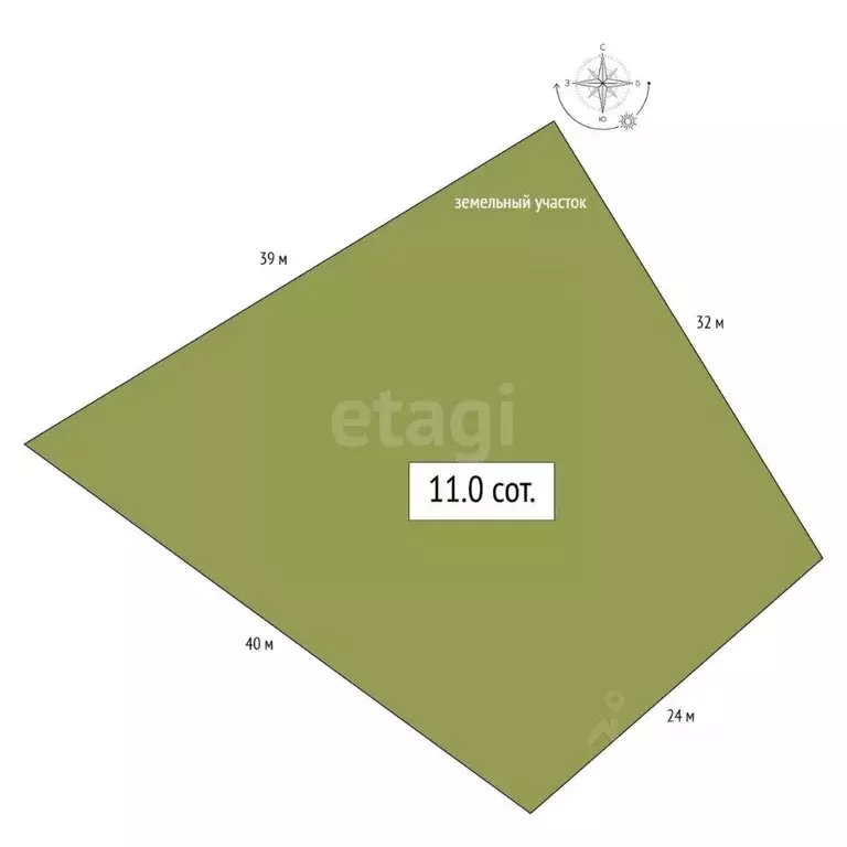 Участок в Алтай, Майминский район, с. Бирюля  (11.0 сот.) - Фото 2