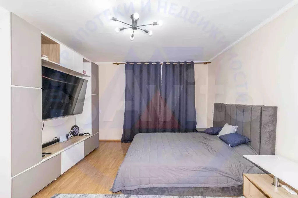 1-к. квартира, 34,4 м, 1/9 эт. - Фото 1