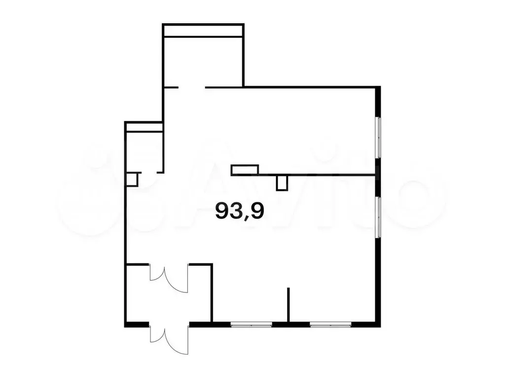 Продам помещение свободного назначения, 93.9 м - Фото 0