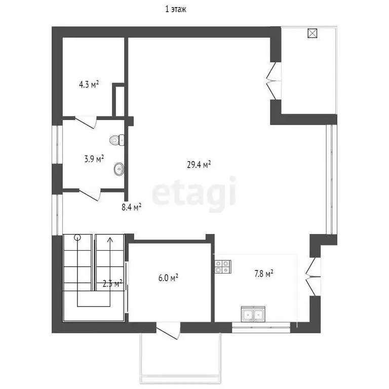 Дом в Пушкино, микрорайон Заветы Ильича (122.1 м) - Фото 0