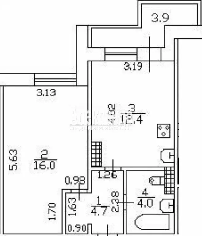 1-комнатная квартира: Санкт-Петербург, Серебристый бульвар, 23к2 (37.1 ... - Фото 2