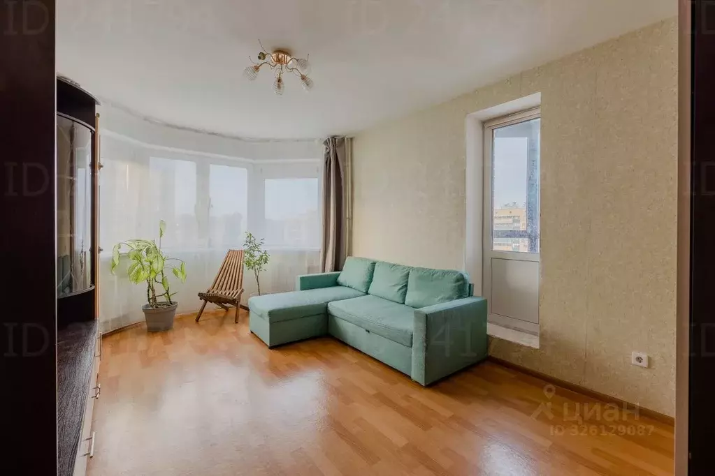 2-к кв. Санкт-Петербург пос. Парголово, Заречная ул., 45к1 (55.7 м) - Фото 2