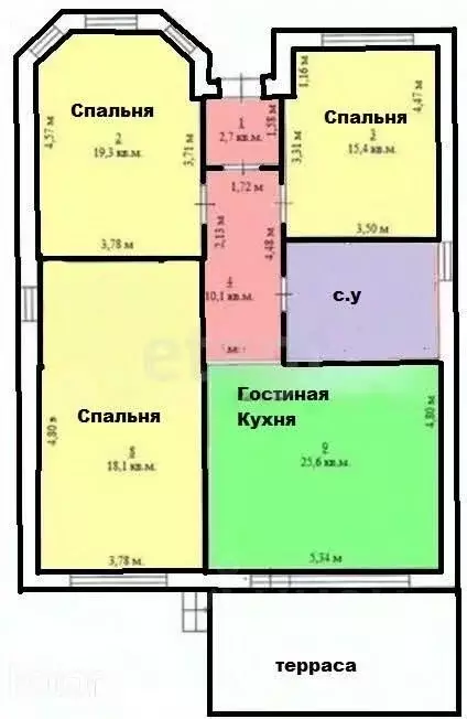 Дом в Краснодарский край, Темрюкский район, Краснострельское с/пос, ... - Фото 2