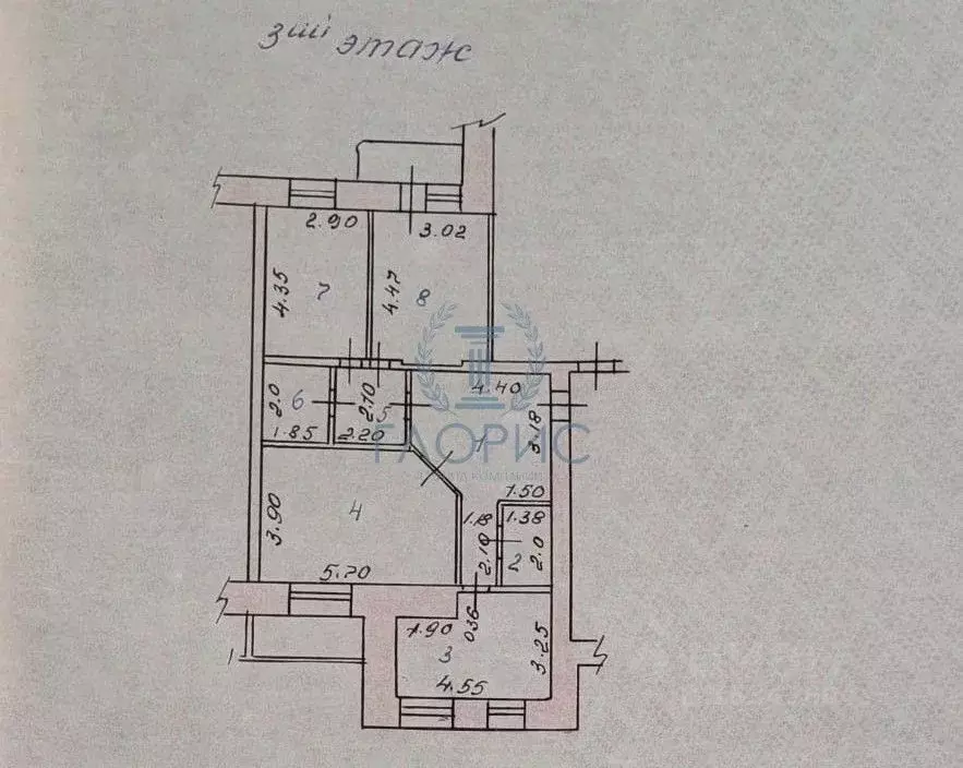 3-к кв. Хакасия, Абакан ул. Чертыгашева, 126 (90.0 м) - Фото 1
