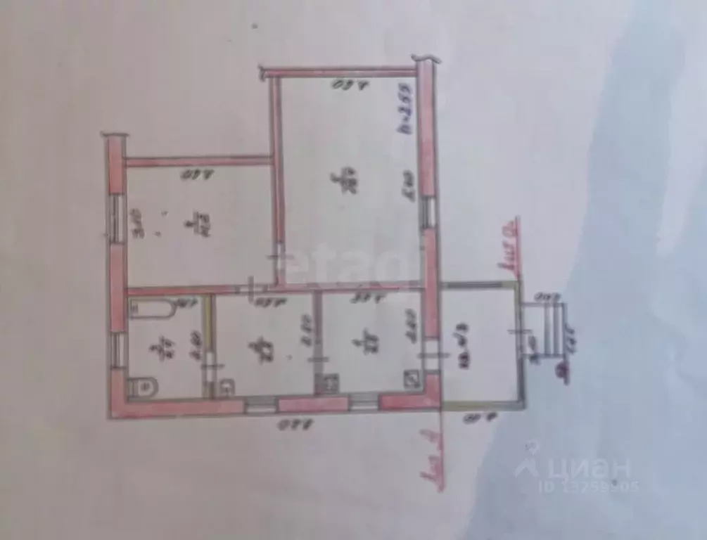 2-к кв. Липецкая область, Грязи Привокзальная ул., 7 (48.7 м) - Фото 2