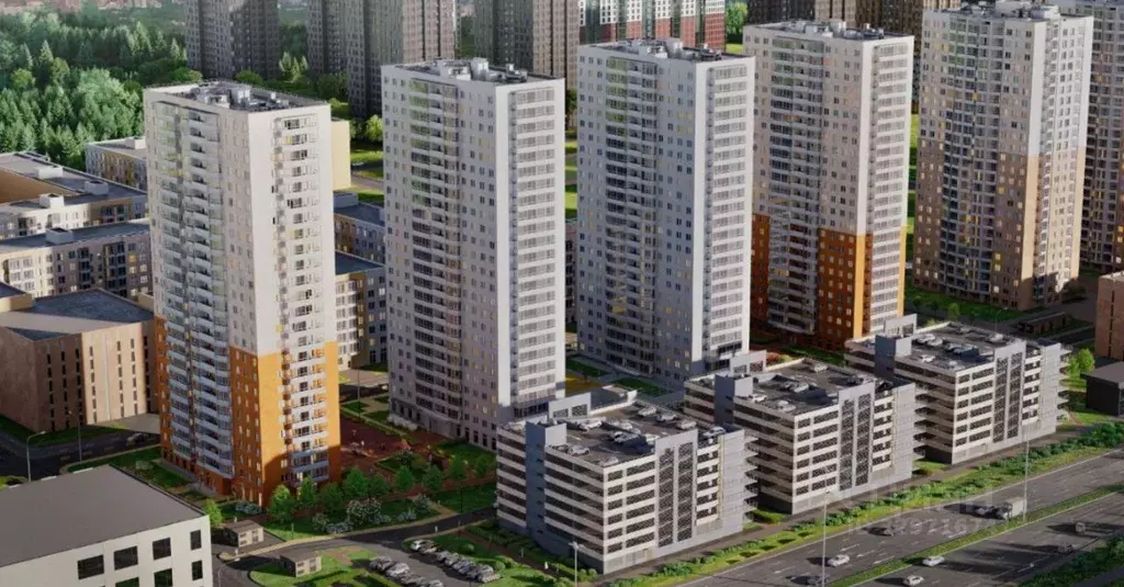 1-к кв. Санкт-Петербург наб. Реки Каменки, 11к2 (33.7 м) - Фото 2