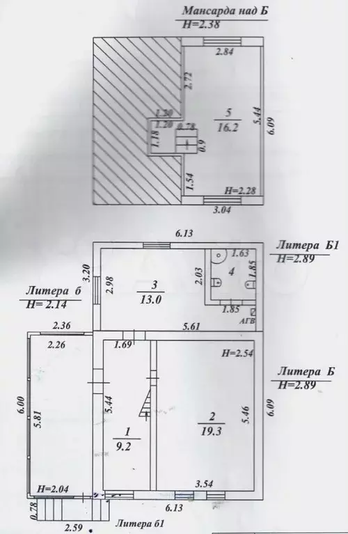 Дача 60,7 м на участке 6 сот. - Фото 0