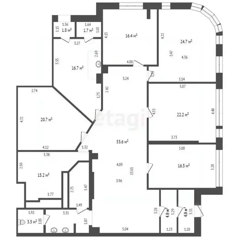 Офис в Ханты-Мансийский АО, Ханты-Мансийск ул. Гагарина, 35 (212 м) - Фото 1