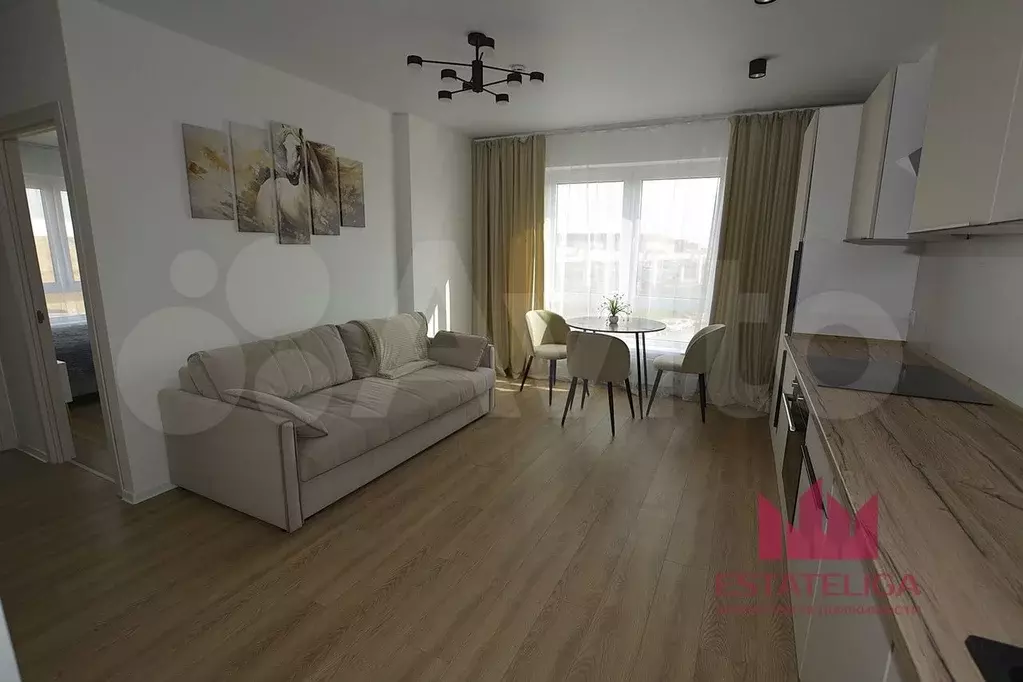 3-к. квартира, 52,4 м, 4/9 эт. - Фото 1